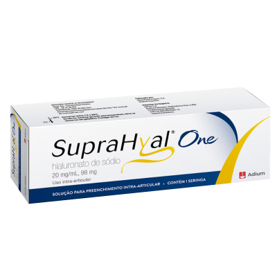 SUPRAHYAL ONE 
Osteoarticular
20mg/4,9ml