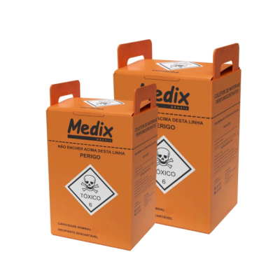 COLETOR MEDIX
Coletor de Materiais Perfurocortantes Químicos