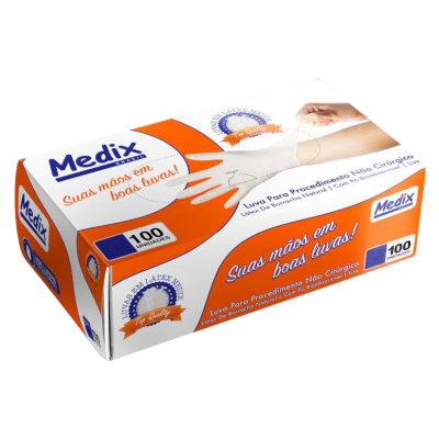LUVAS MEDIX
Para Procedimento n/ Cirúrgico | 100un.